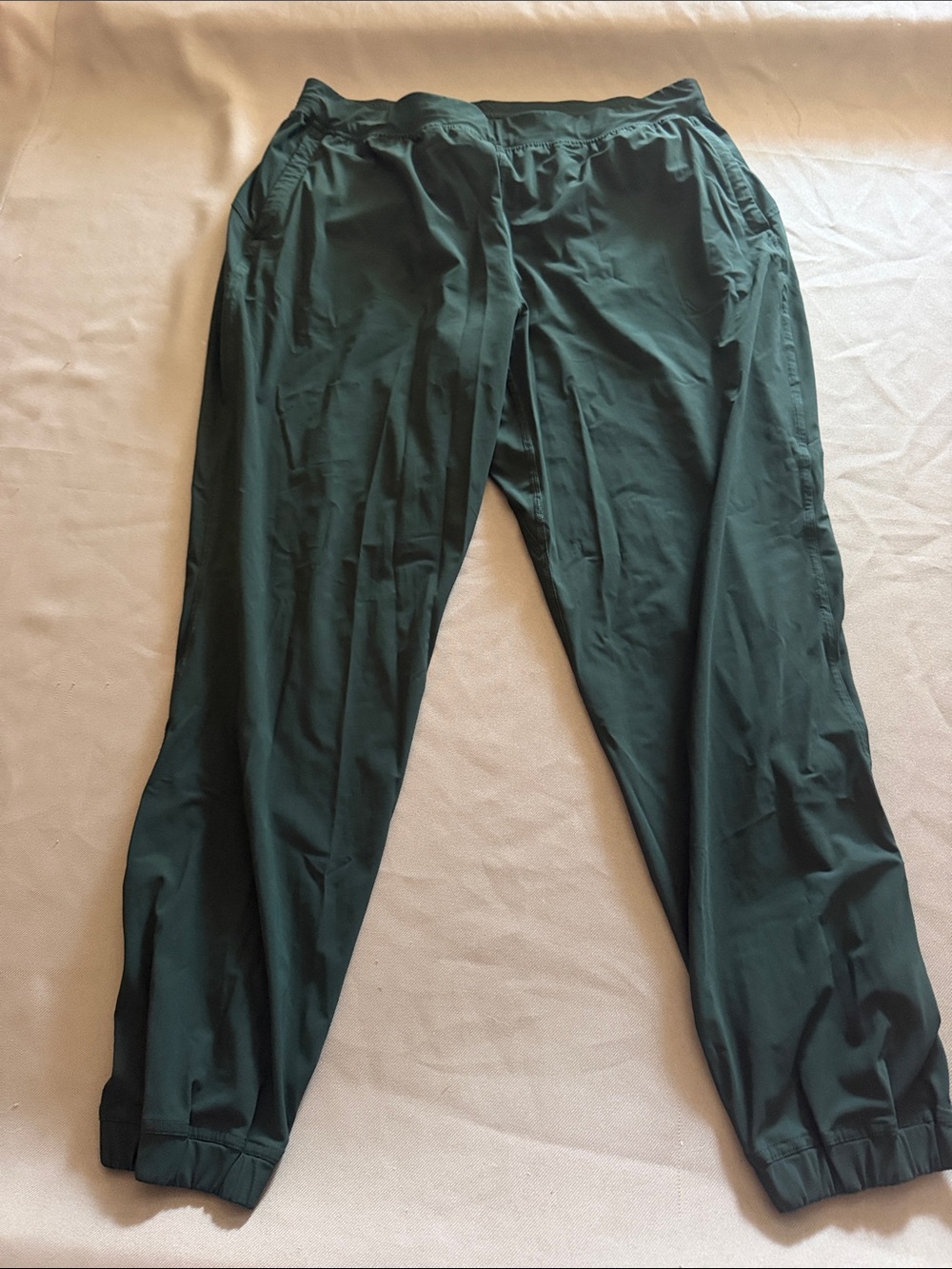 lululemon athletica Deep Green Women's Track Joggers - inside tag removed